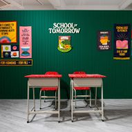 School of Tomorrow exhibition addresses climate crisis in playful classroom setting