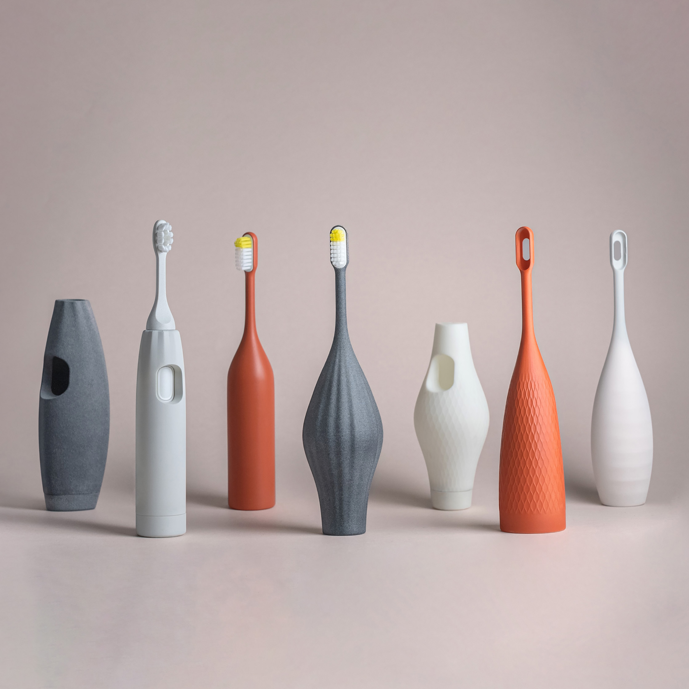 Access-ories toothbrush handles by Landor & Fitch