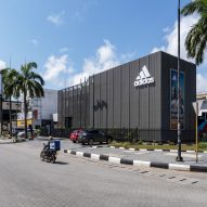 Adidas Lagos store by Oshinowo Studio