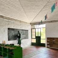 Classroom at the Simba Vision Montessori School in Tanzania by Architectural Pioneering Consultants