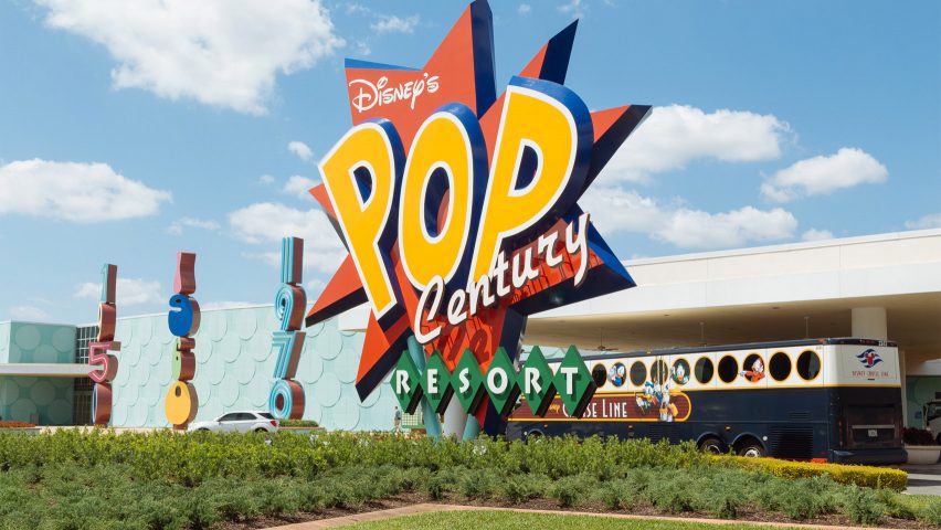 Disney Pop Century resort in Florida