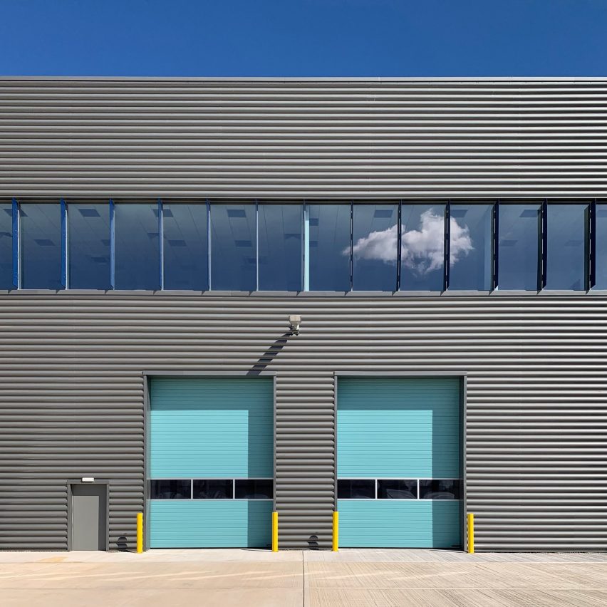Newly built warehouse in Oldbury from Black Country Type 