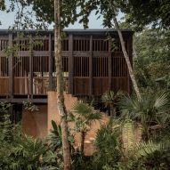 Frida Escobedo completes treehouse-like resort on the Mexican coast