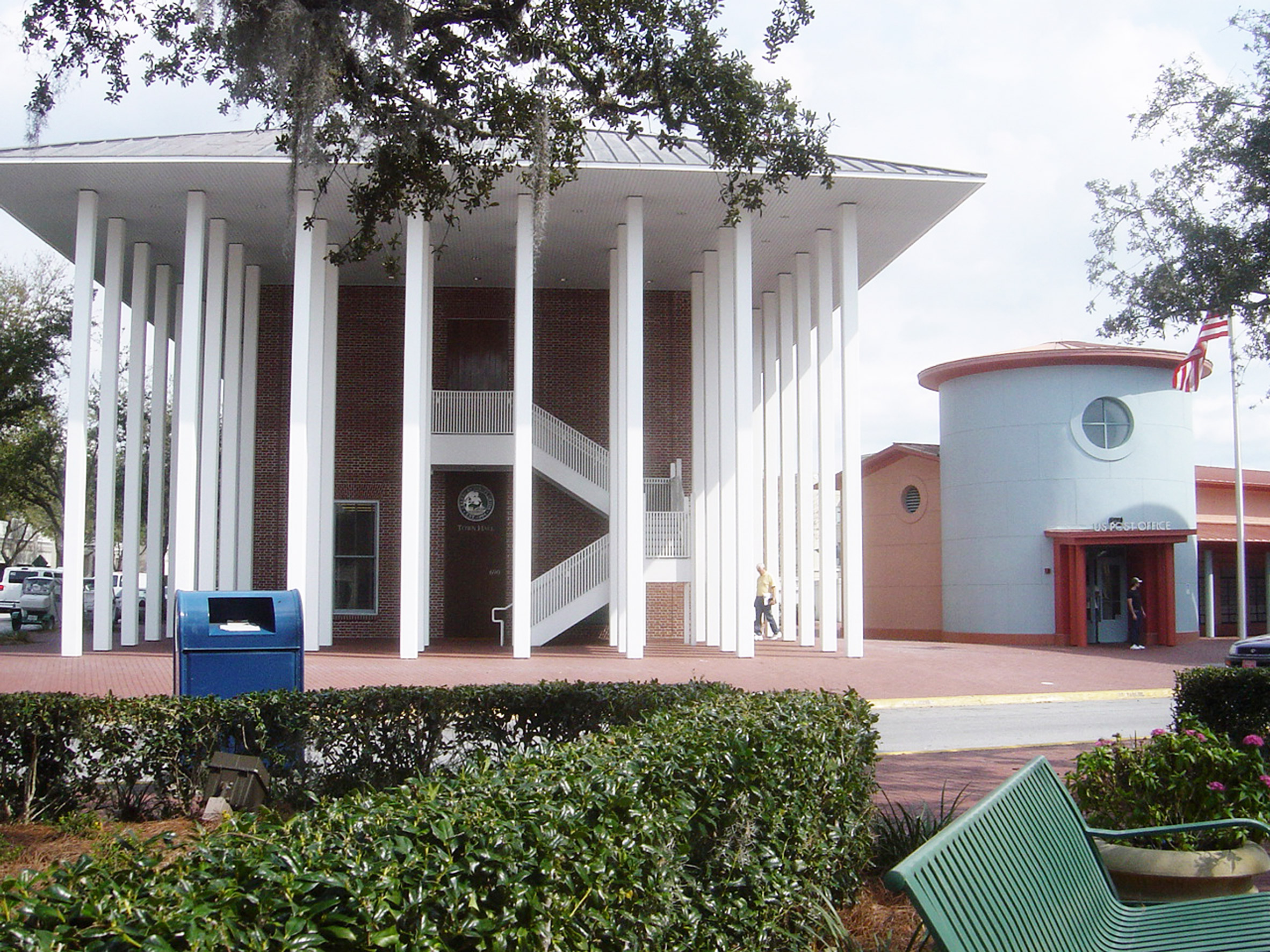 Town hall in Celebration, Florida, by Philip Johnson