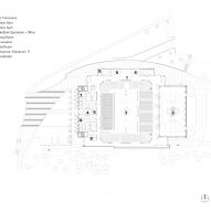 Plan drawing of Central Credit Union Arena