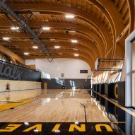 Opsis Architecture "breaks with convention" for mass-timber Idaho arena