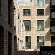 Brick housing and arts building by Coffey Architects