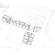 Typical floor plan of The Tannery by Coffey Architects