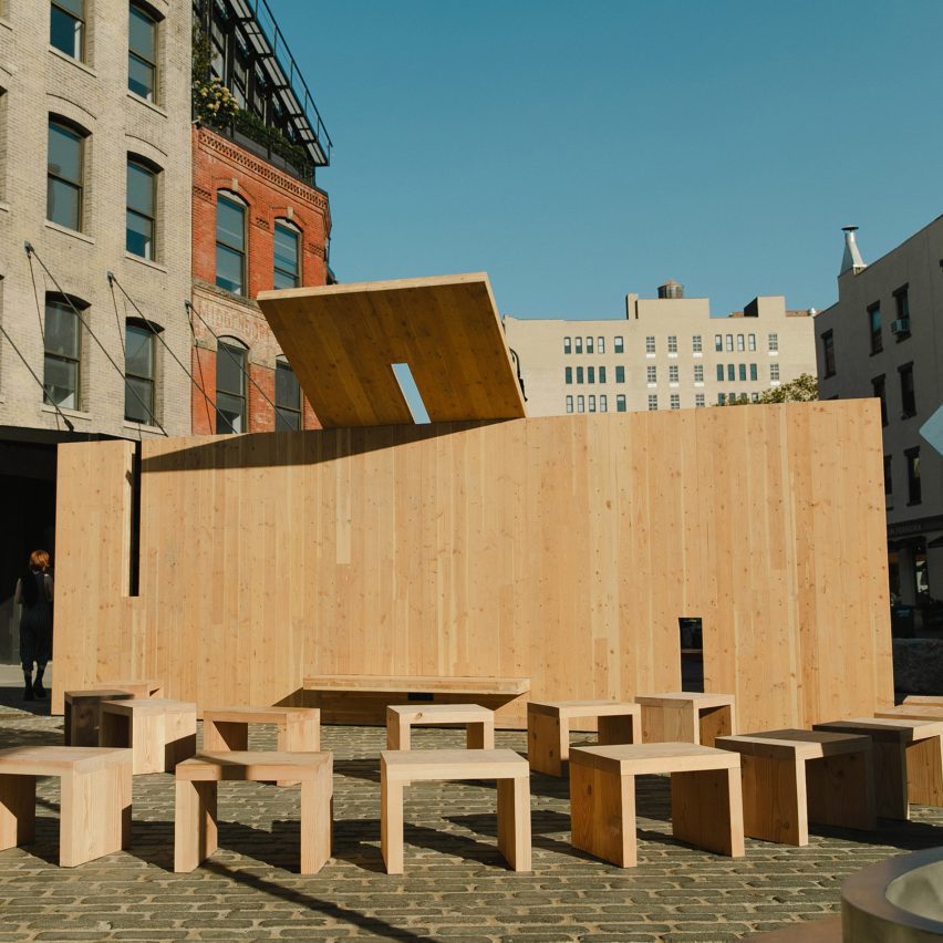 NYC Design Pavilion by Michael Bennett