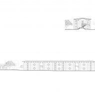 Section drawings of the Simba Vision Montessori School by Architectural Pioneering Consultants