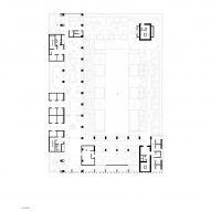 11th floor plan of Pan Pacific Orchard by WOHA