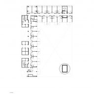 21st to 23rd floor plan of Pan Pacific Orchard by WOHA