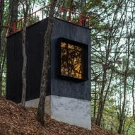 S-AR creates deconstructed house for glamping in Mexican forest