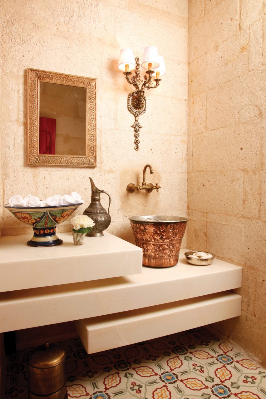 The tiles are durable for usage in wet areas
