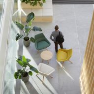 Here+Now office interior by Hawkins\Brown