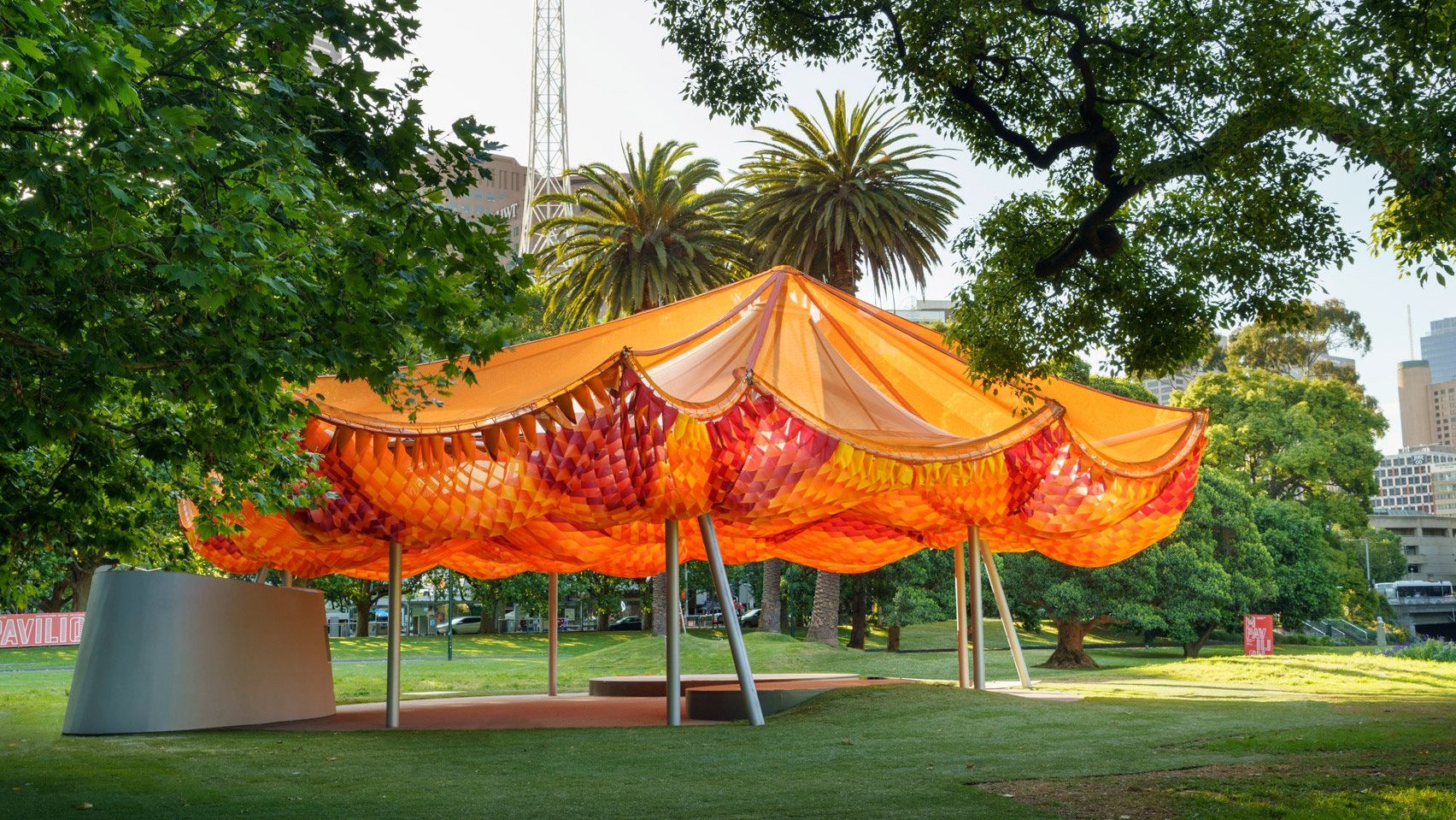 Dezeen's Pinterest roundup features eight eye-catching pavilions - Vimarsana News