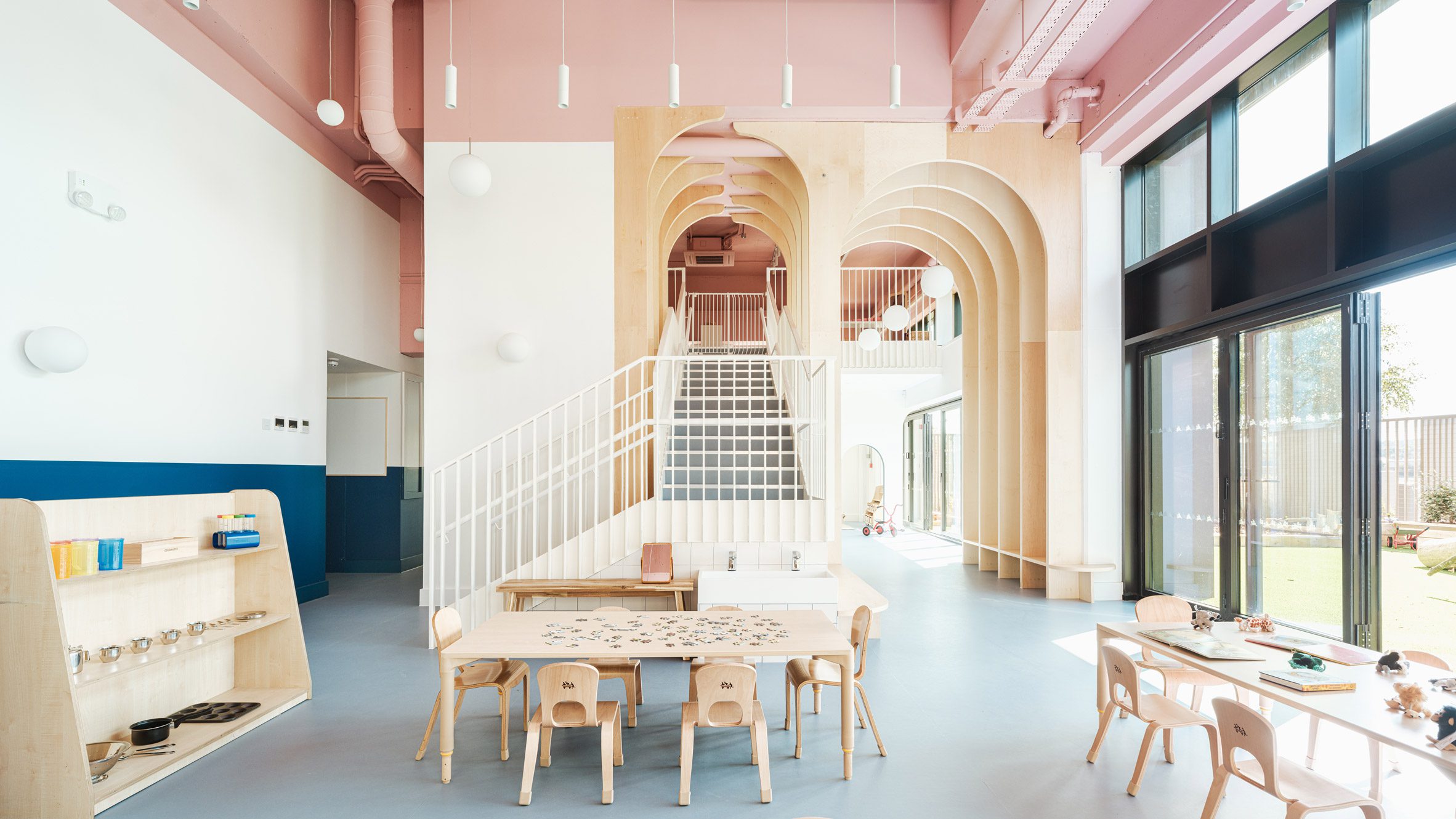 Delve Architects designs "nurturing but playful" The Nest nursery - Vimarsana News