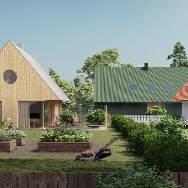 Cake House je „architektonický recept“ na stavbu dřevěných českých domů