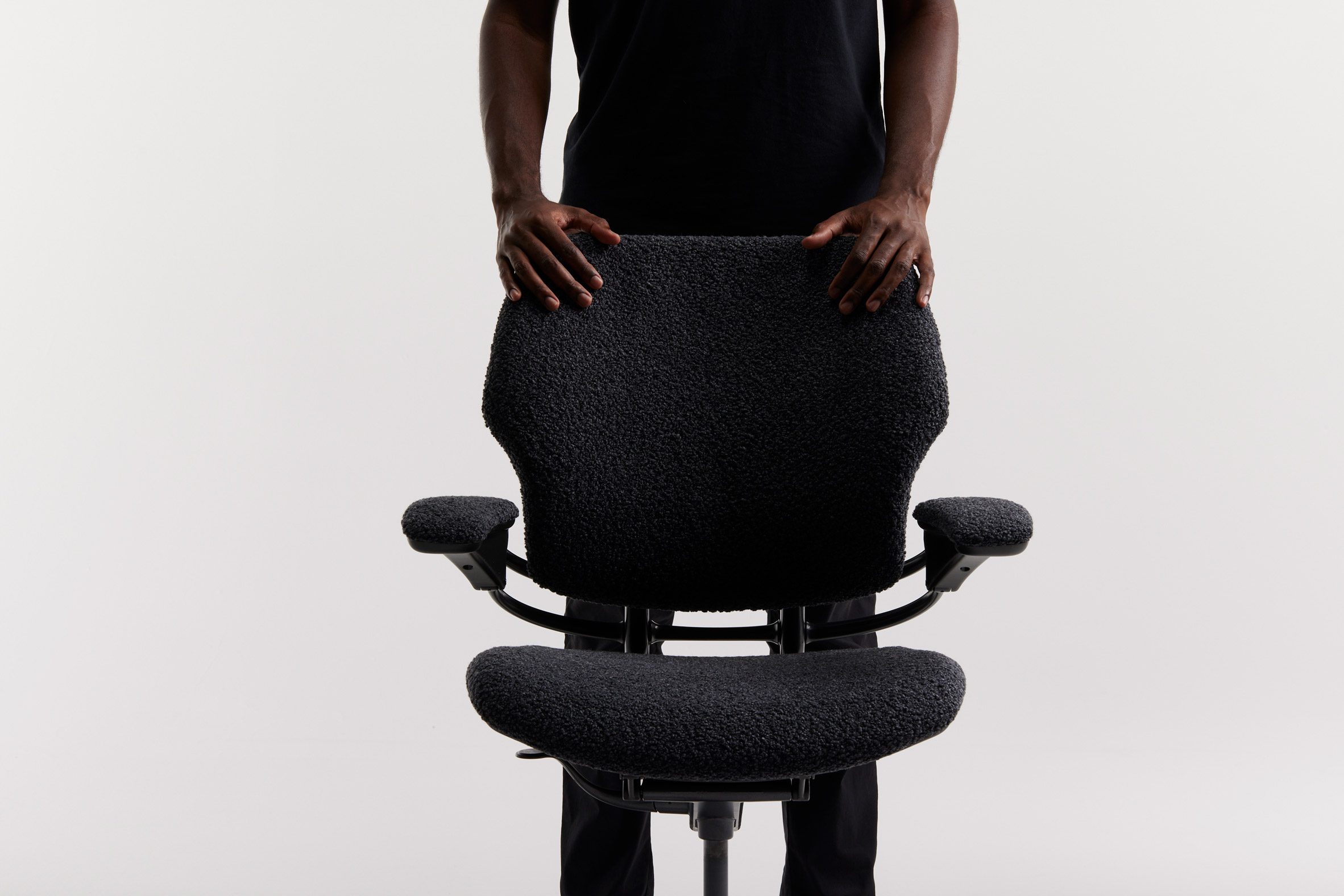 Black Humanscale task chair