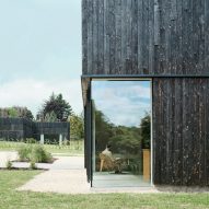 Loader Monteith charred timber office and residence