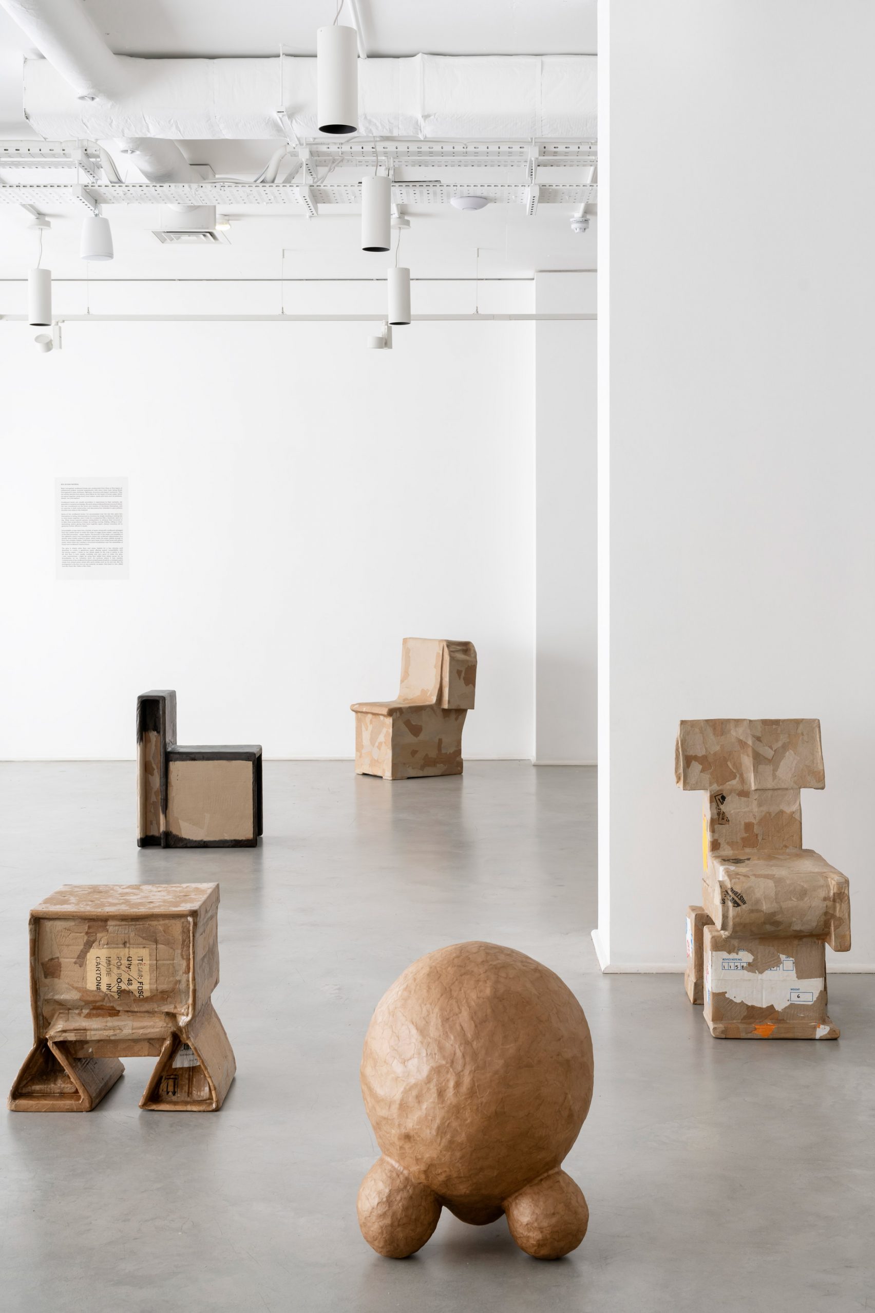 Max Lamb Turns Cardboard Into Furniture That Can Be Infinitely Repaired 9237