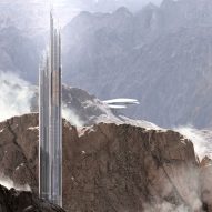 This week Neom unveiled a crystalline skyscraper