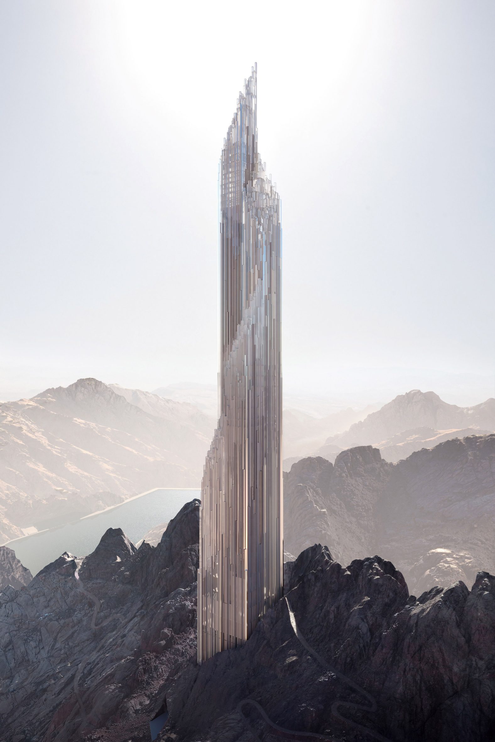 Neom releases renders of Zaha Hadid Architects’ crystalline skyscraper ...
