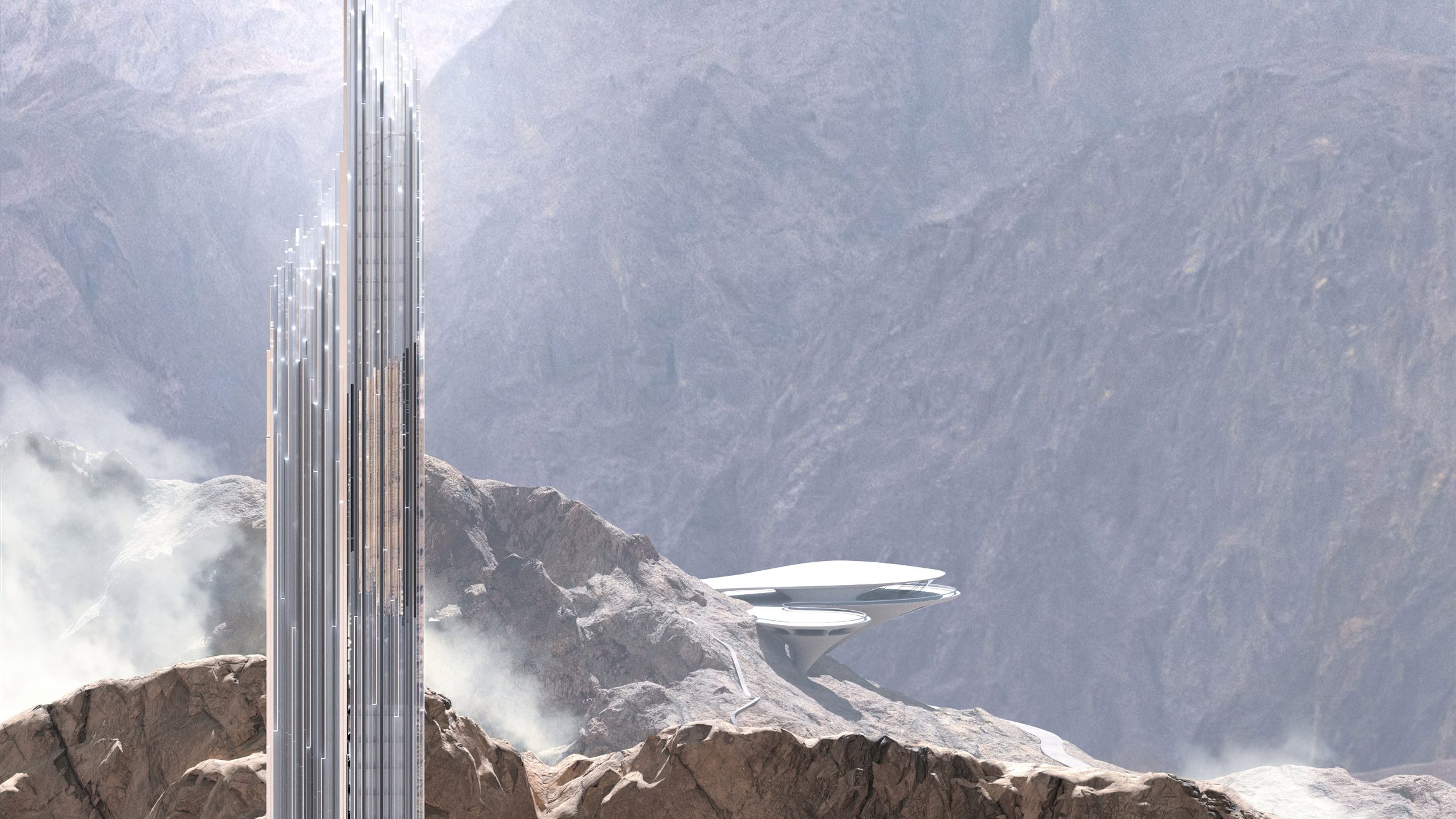 This week Neom unveiled a crystalline skyscraper - Vimarsana News