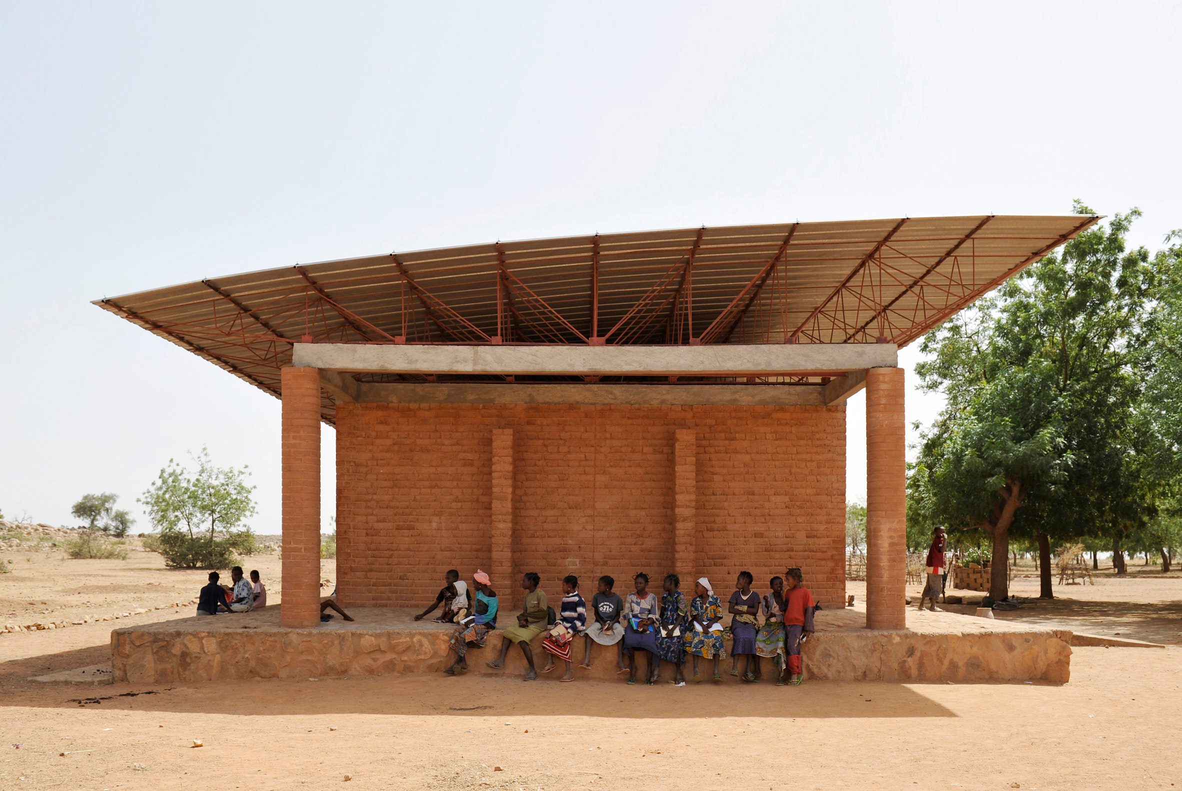 Gando Primary School in Burkina Faso designed by Diébédo Francis Kéré