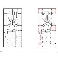 Lower level floor plan