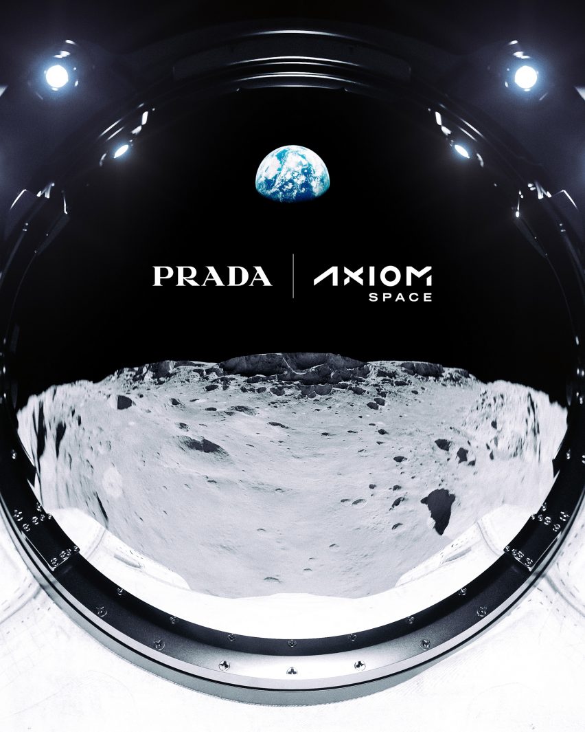 Prada and Axiom Space lunarsuit