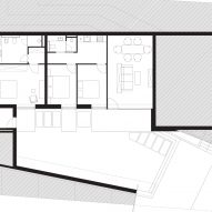 Ground floor plan of Summer House by RAPA Architects