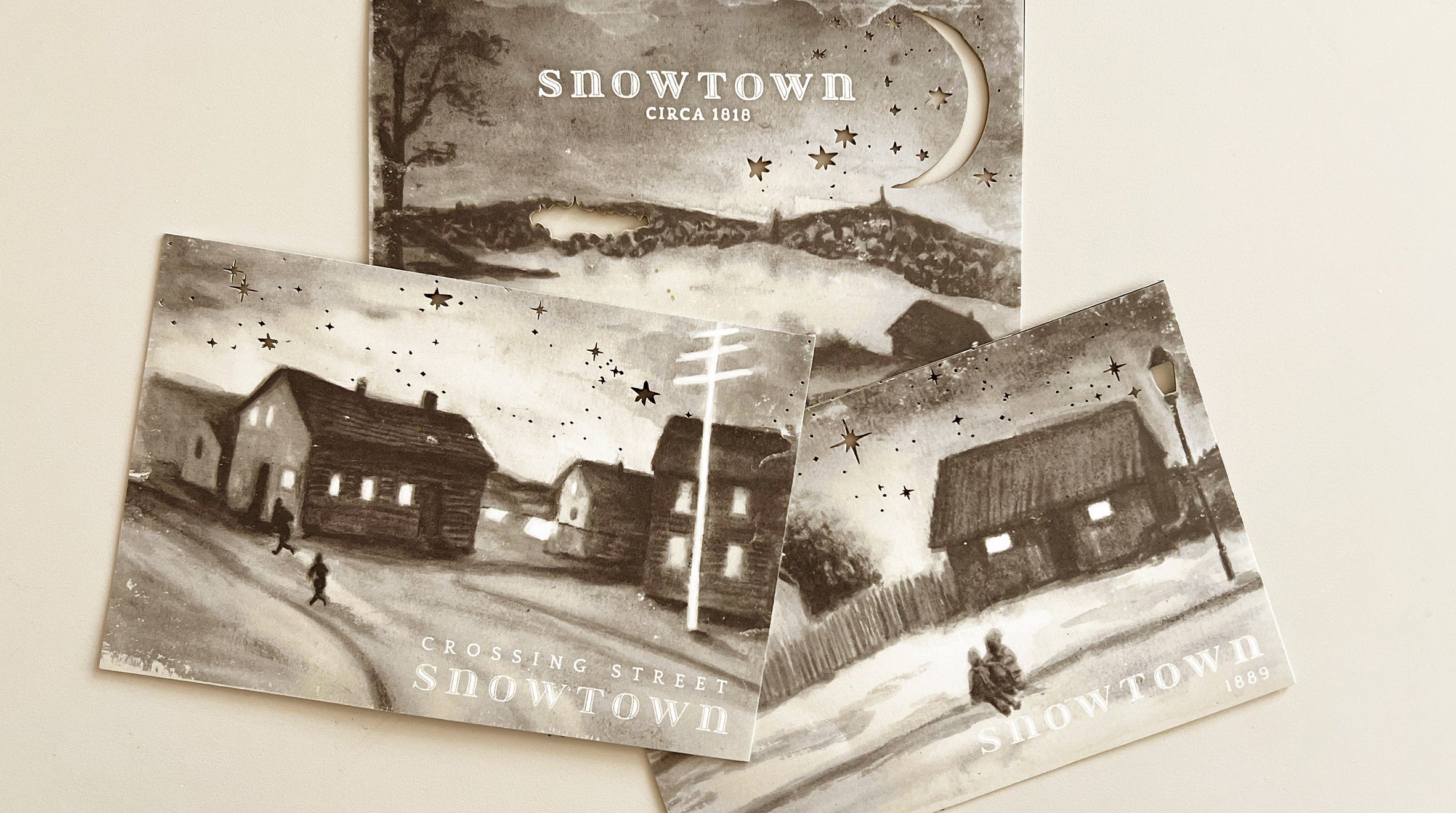 Snowtown postcardws