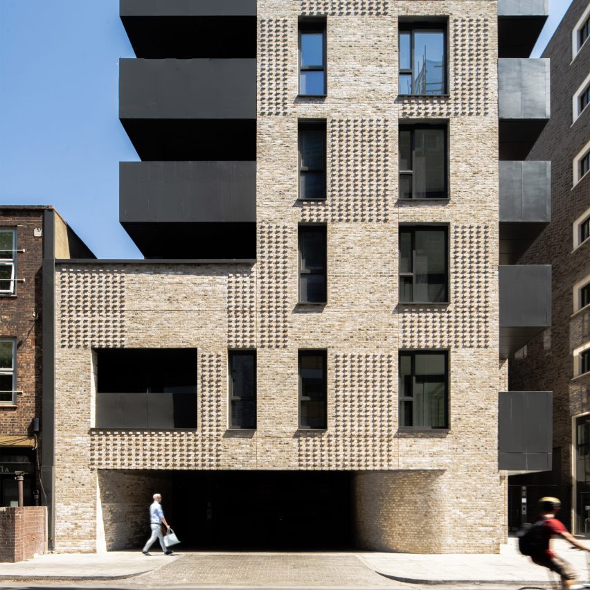 Brick housing and arts building by Coffey Architects