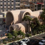 KA Architecture Studio tops Tehran metro station with brick barrel vaults