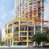 MVRDV transforms Shenzhen skyscraper into colourful women and children's centre
