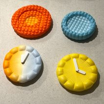 Clocks by Leo Koda in The Series exhibition at Vienna Design Week 2023