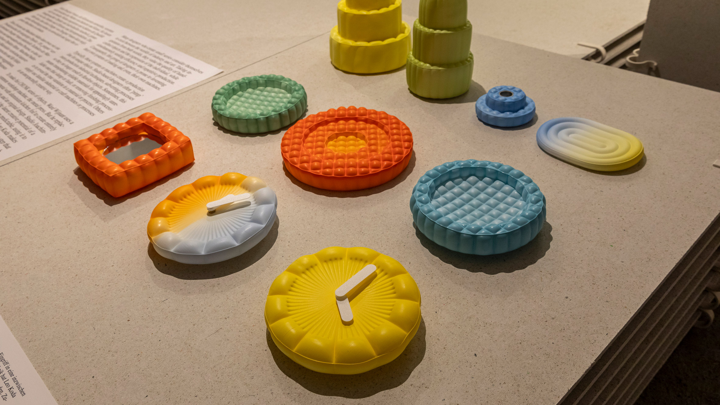 Inflated 3D-printed clocks feature in The Series at Vienna Design Week - Vimarsana News