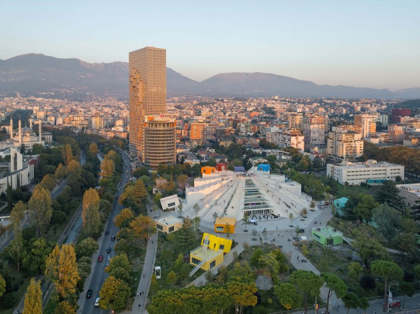 Pyramid of Tirana by MVRDV