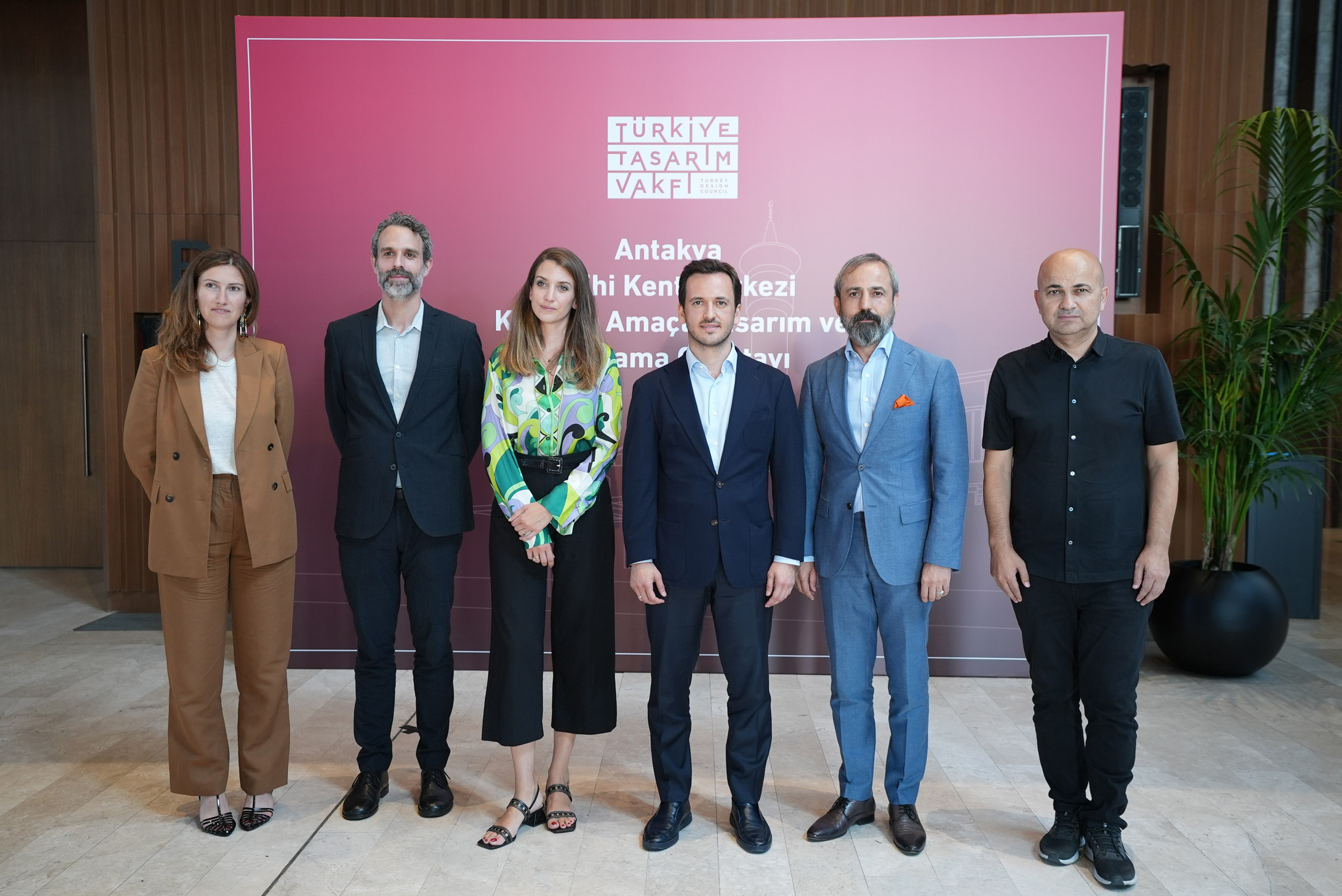 Turkey Design Council members alongside architects from Foster + Partners and BIG