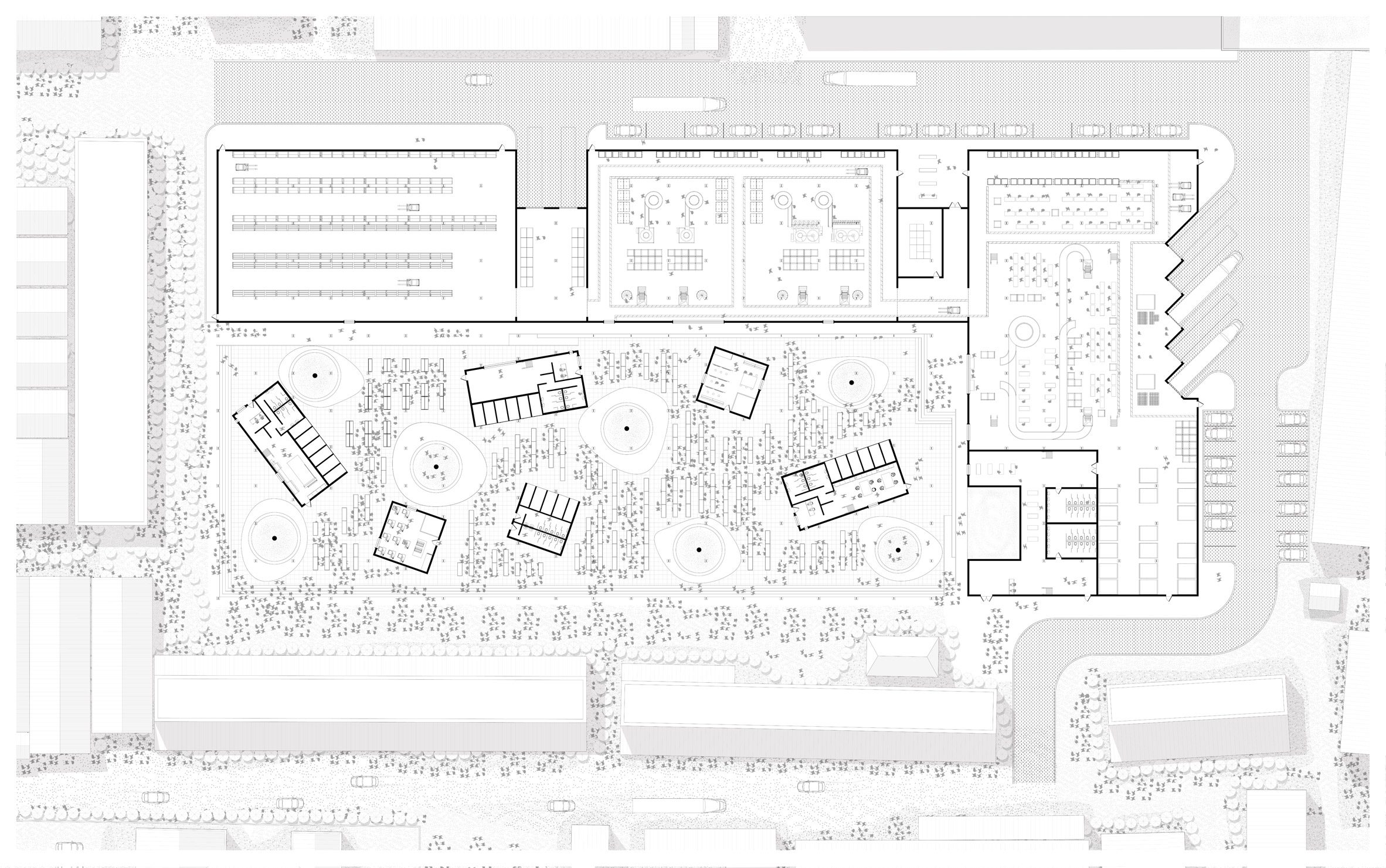 A ground floor plan by Jr Osei Wireko