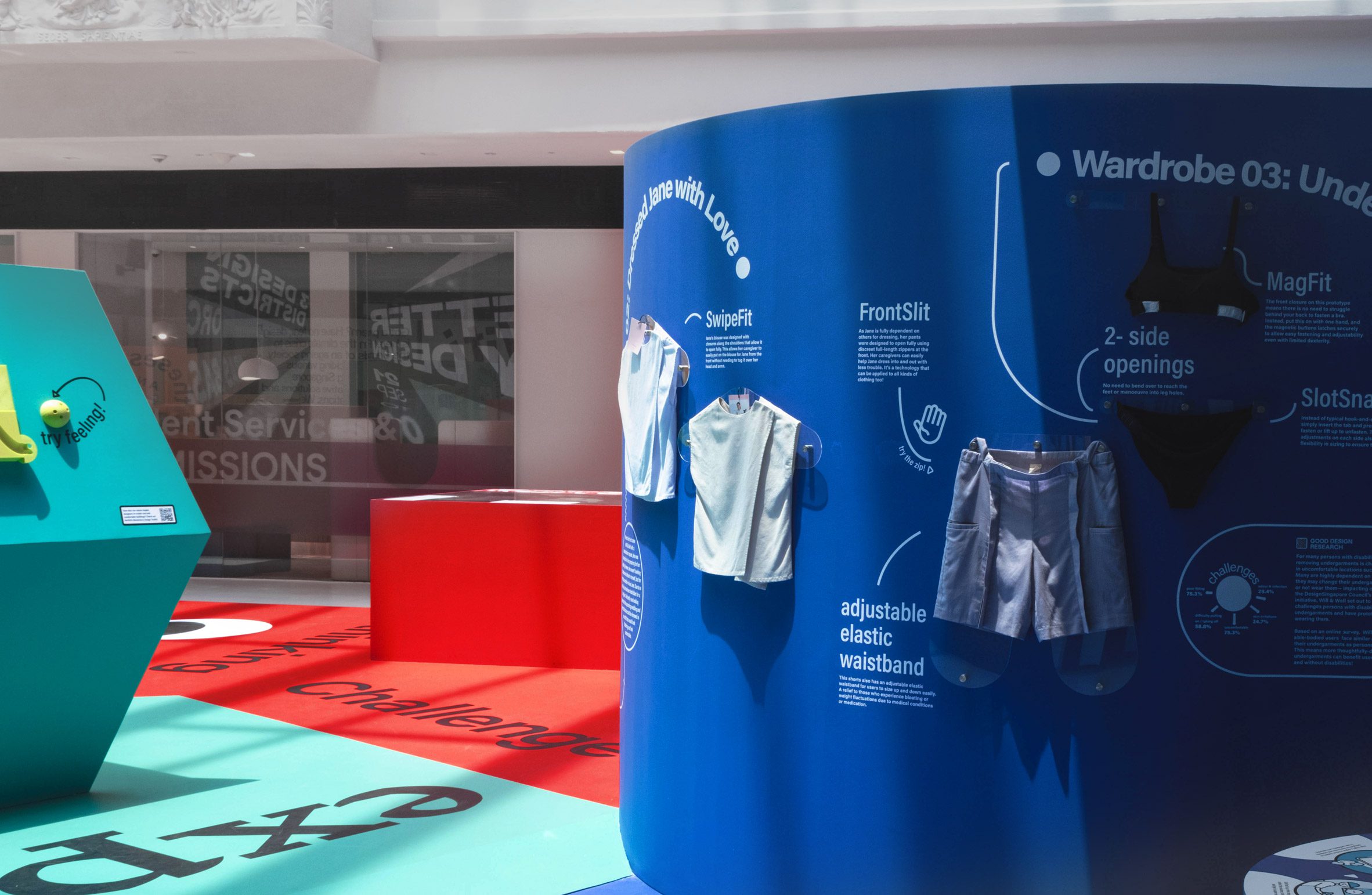 Will and Well display at Singapore Design Week's Playground of Possibilities exhibition