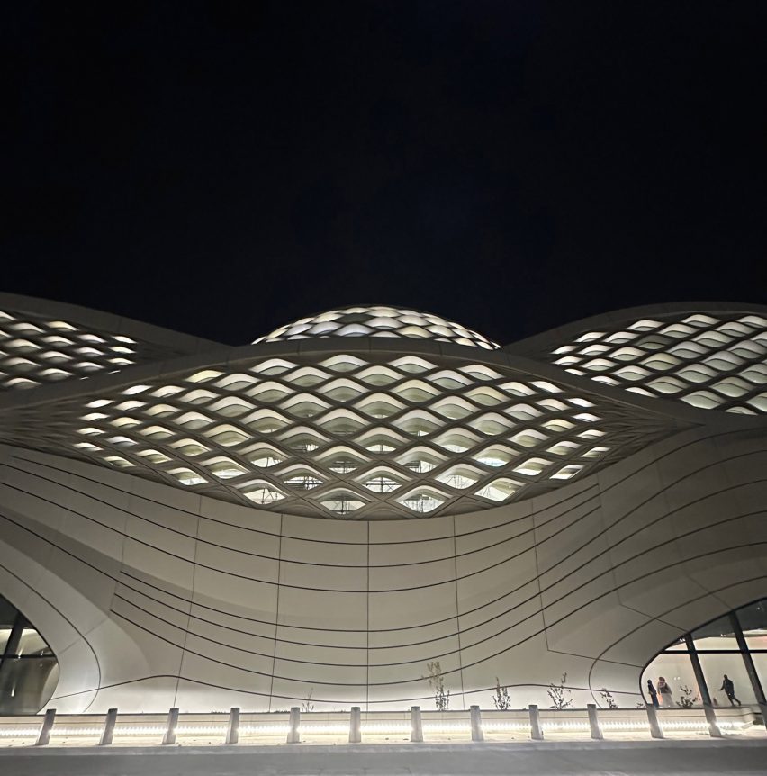 Saudi Arabian metro station by Zaha Hadid Architects