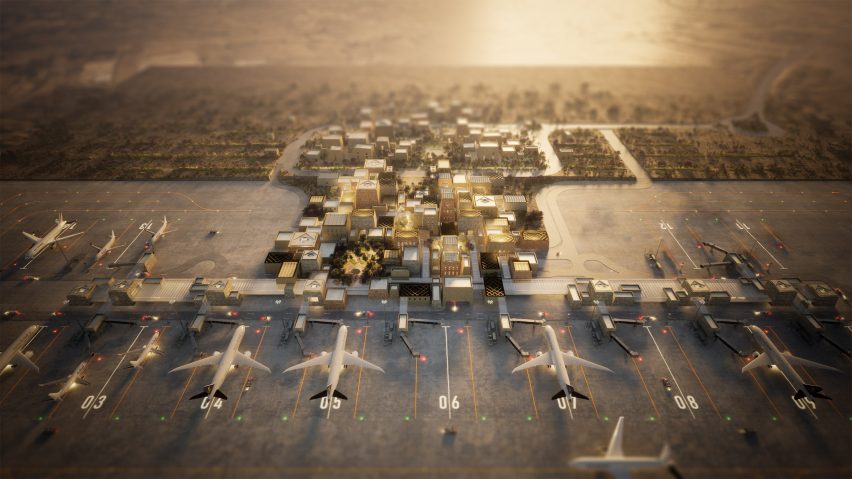 Abha Airport terminal in Saudi Arabia by Foster + Partners