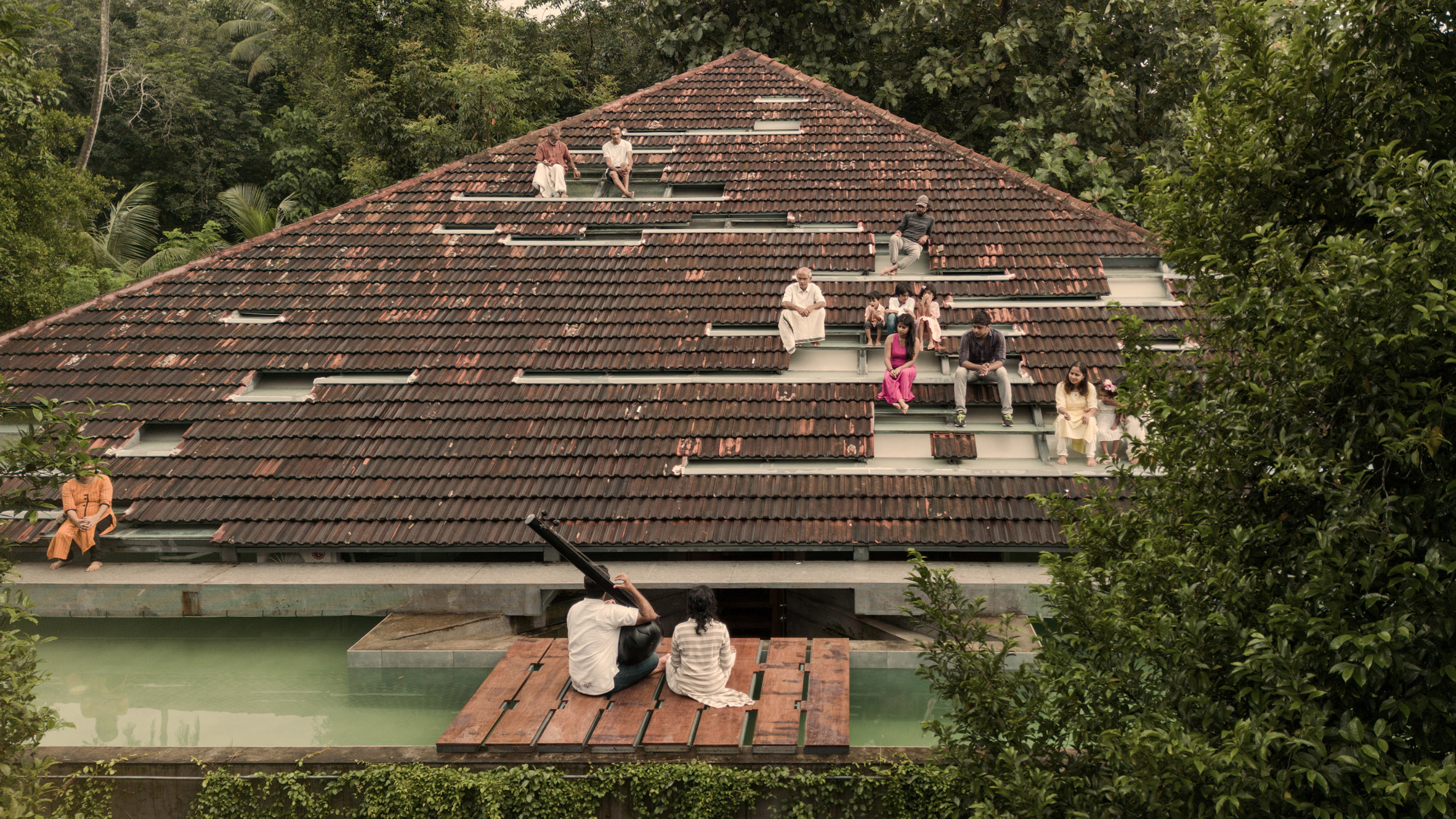 Wallmakers punctuates Nisarga art hub roof with skylight seating - Vimarsana News