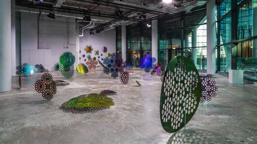 Photo of the Floating World installation