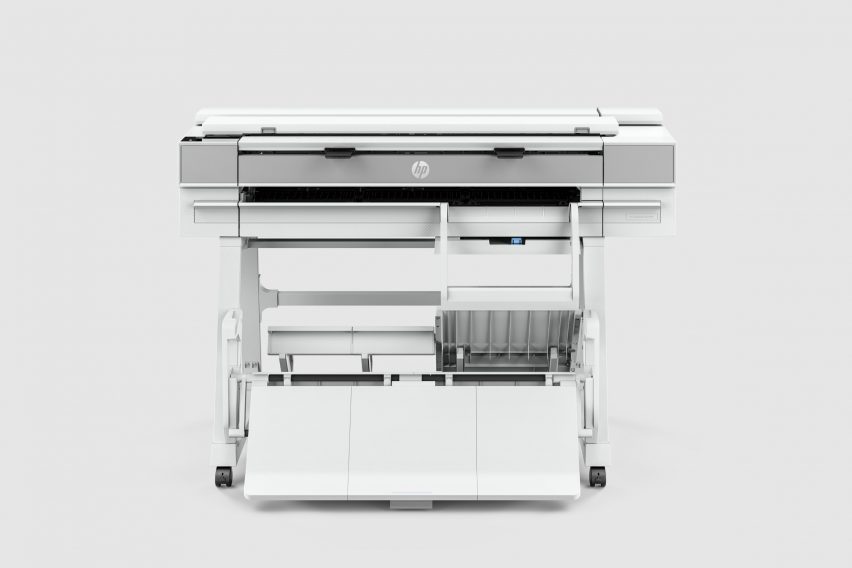 Photo of HP plotter printer