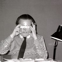Photo of person with camera