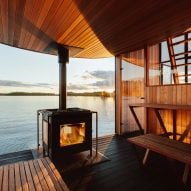 Eight immersive saunas in peaceful settings