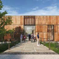 CookFox Architects designs mass-timber Bruce Springsteen museum